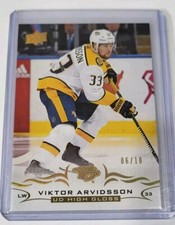 2018 Upper Deck UD Hockey #357 Viktor Arvidsson - High Gloss /10 