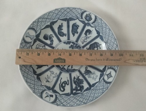 1979 Paul Schrader Jahnresteller Porcelain Style Chinese Zodiac Plate.Painted By - Picture 18 of 18