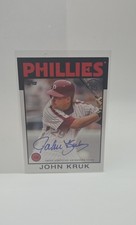 2021 Topps - 1986 Topps Baseball Autographs John Kruk #86A-JKR (AU)