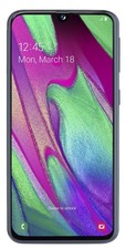 SAMSUNG GALAXY A40 RECONDITIONNÉ 64 Go EXCELLENT NOIR
