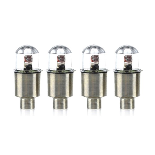4pcs Colorful Car Auto Wheel Tire Tyre Air Valve Stem LED Light Accessories 12V - Picture 10 of 12