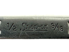 Snap-on Xv1618 Double Box End Wrench 12 X 916 Usa Vintage