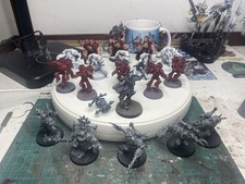 Warhammer 40 K Chaos Space Marine Hérétique Astartes Lot Mutilateurs Rare Oop