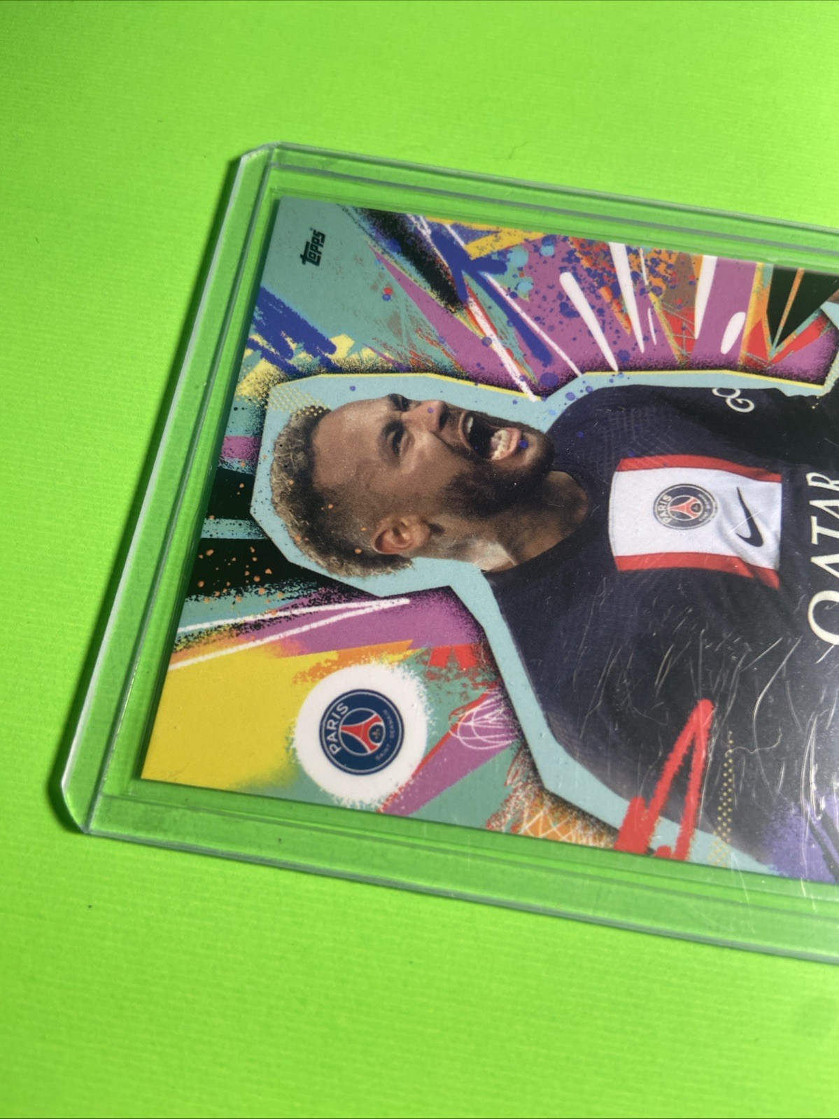 Neymar Jr. 🔥 – 2025-26 Topps Total Football - PSG Next Goal Wins /99 - Brazil view 4