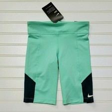 NWT Nike Dri-Fit Girls Training Tight Fit Shorts Size S