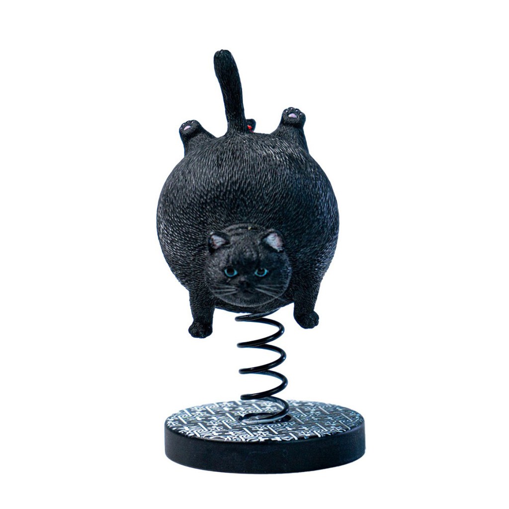 HIPLAY JXK Bouncy Ball Cat Static Expertly Hand-Painted Lifelike