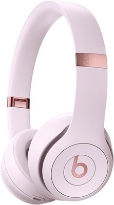 Beats Solo 4 MUW33LL/A Cloud Pink Wireless Headphones - Excellent