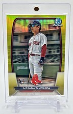 2023 Bowman Chrome YELLOW #75 Masataka Yoshida /75 (RC,SP) 🔥MACHO MAN🔥