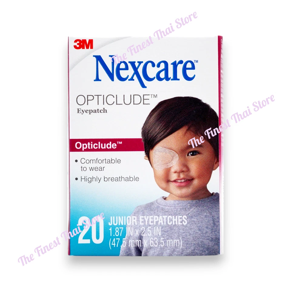 3M Nexcare Opticlude Eye Patch Orthoptic Junior Size 3 Boxes 60 Pcs Expire 2028 - Image 4 of 4