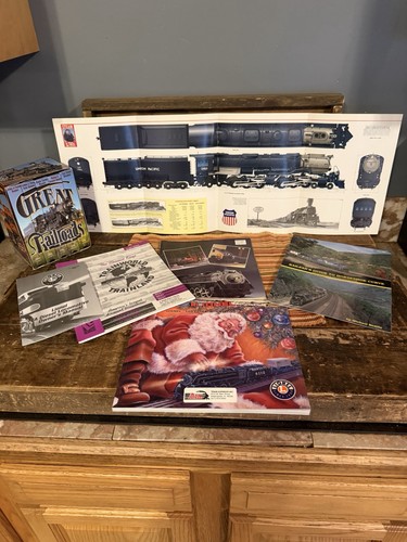 Model Train Books Manuals VHS Lot Lionel Atlas TrainWorld Railfan Guide