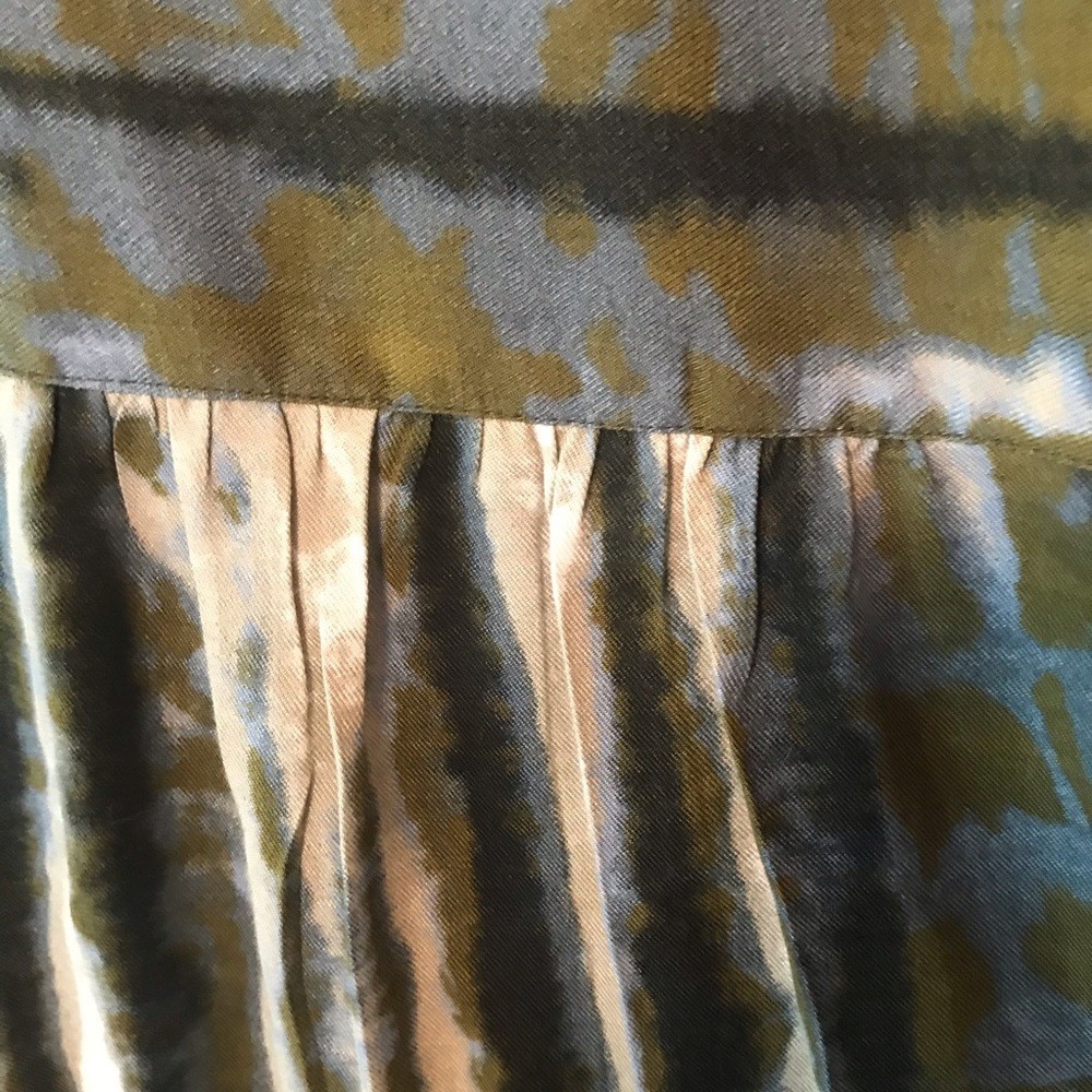 Soft Surroundings Button Down Tie Dye blouse Small - image 5