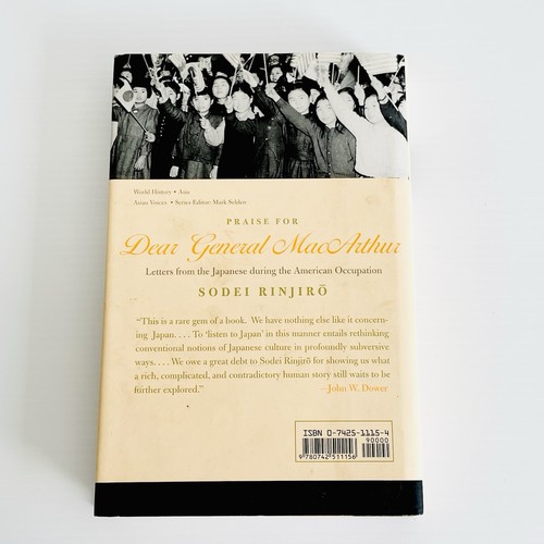 Dear General MacArthur: Letters from the Japanese During the American Occupation - Picture 5 of 5