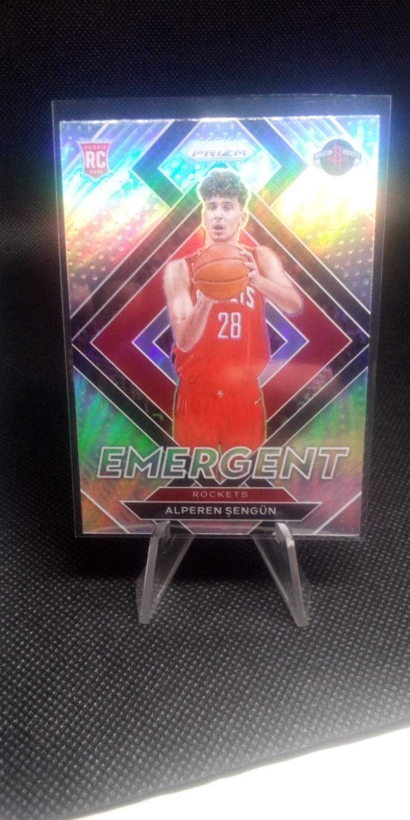 Alperen Sengun - 2021-22 Prizm Emergent Silver Rookie - Rockets 