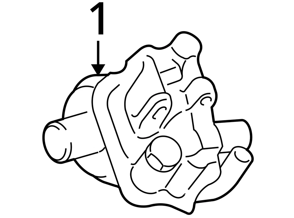SE ADAPTA A BOMBA DE AVIADOR LINCOLN 2003-2005 ASM DIRECCIÓN ASISTIDA 2C5Z3A696AARM - NUEVO OEM Foto 4 de 4