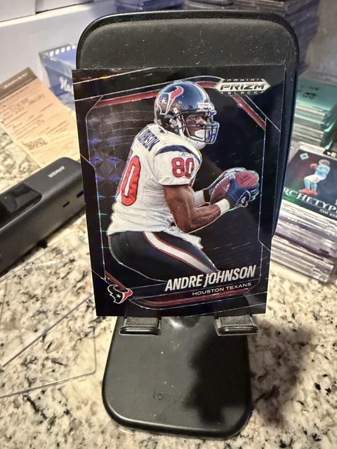 2025 Panini Prizm Black Andre Johnson Black Finite #1/1 Texans