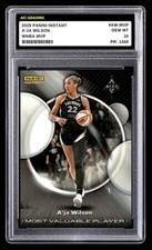 2025 A'Ja Wilson Panini Instant WNBA MVP Card #AW-MVP 1/1049 Graded 10
