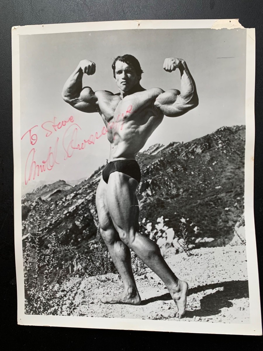 Arnold Schwarzenegger Signed Autographed Bodybuilding JSA LOA | eBay