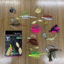 Bass fishing retirement set, lures, spinnerbait, buzzbait