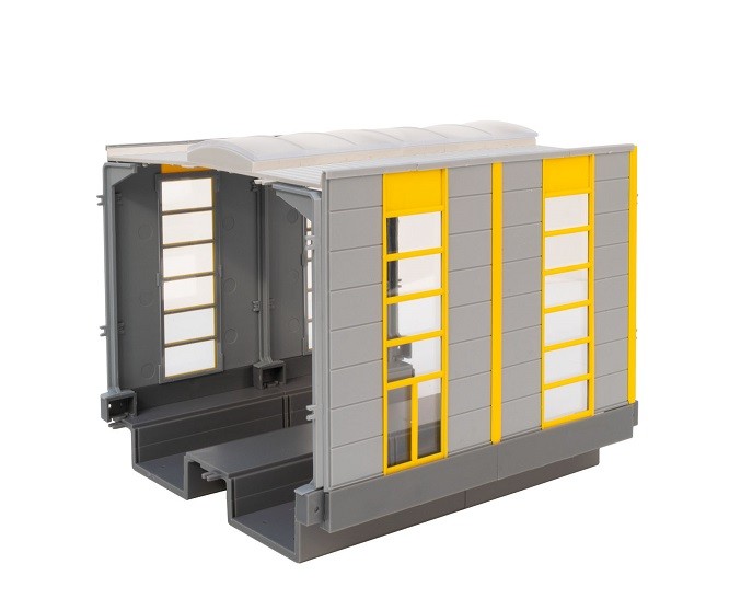 Kibri 39253 - H0 Expansion Set for Maintenance Hall Track Construction 39252 -