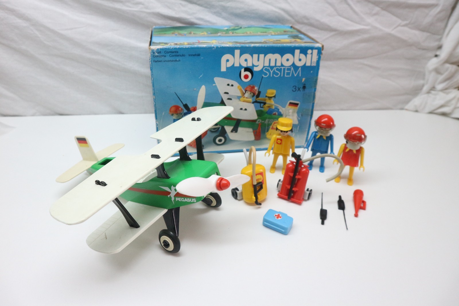 playmobil 3246 setnr OVP airplane plane german use 3538 3473 3478 3538 3198