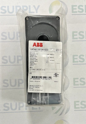 ABB MEP3-0 Enclosure   3-Hole Empty Control Station, Gray, IP66, NEMA 4X