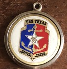 Vintage USS Texas Charm Pendant Gold & Silver Tone Proud Heritage Proud Purpose — photo 1