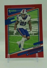 2021 Panini Donruss Jordan Poyer #229 Red Press Proof Buffalo Bills