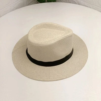 pour chapeau de Paille avec pour bord 6,8cm pour Homme pour femme 58cm - Photo 1/4