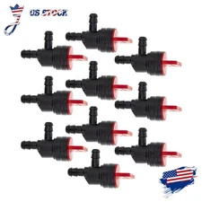 10PK 1/4" Gas Shut Off 90 Degree Fuel Valve for Briggs & Stratton 698181 697944