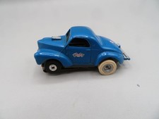 Vintage 1960s Aurora TJet HO Slot Car WILLYS Tested  Works 4