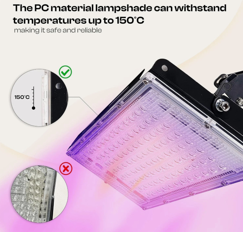 Insoleuse LED 50W projecteur sérigraphie et support télescopique - 3