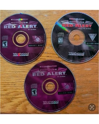 Command & Conquer Red Alert Collection PC, 2003 Discs Only