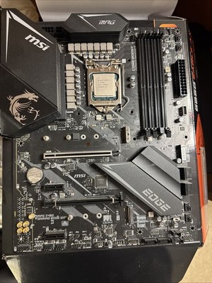 MSI Z490 ACE ＋ intel CORE i7-10700k Intel I7-10700K and MSI MPG Z490 Gaming Edge WIFI Combo | eBay