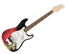 Jamie McMurray Signed Autographed Custom Nascar Graphics 1/1 Guitar