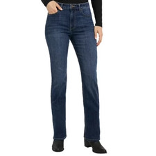 Wrangler Women's High-Rise Bootcut Jean Dark Blue Color Size 10 NEW