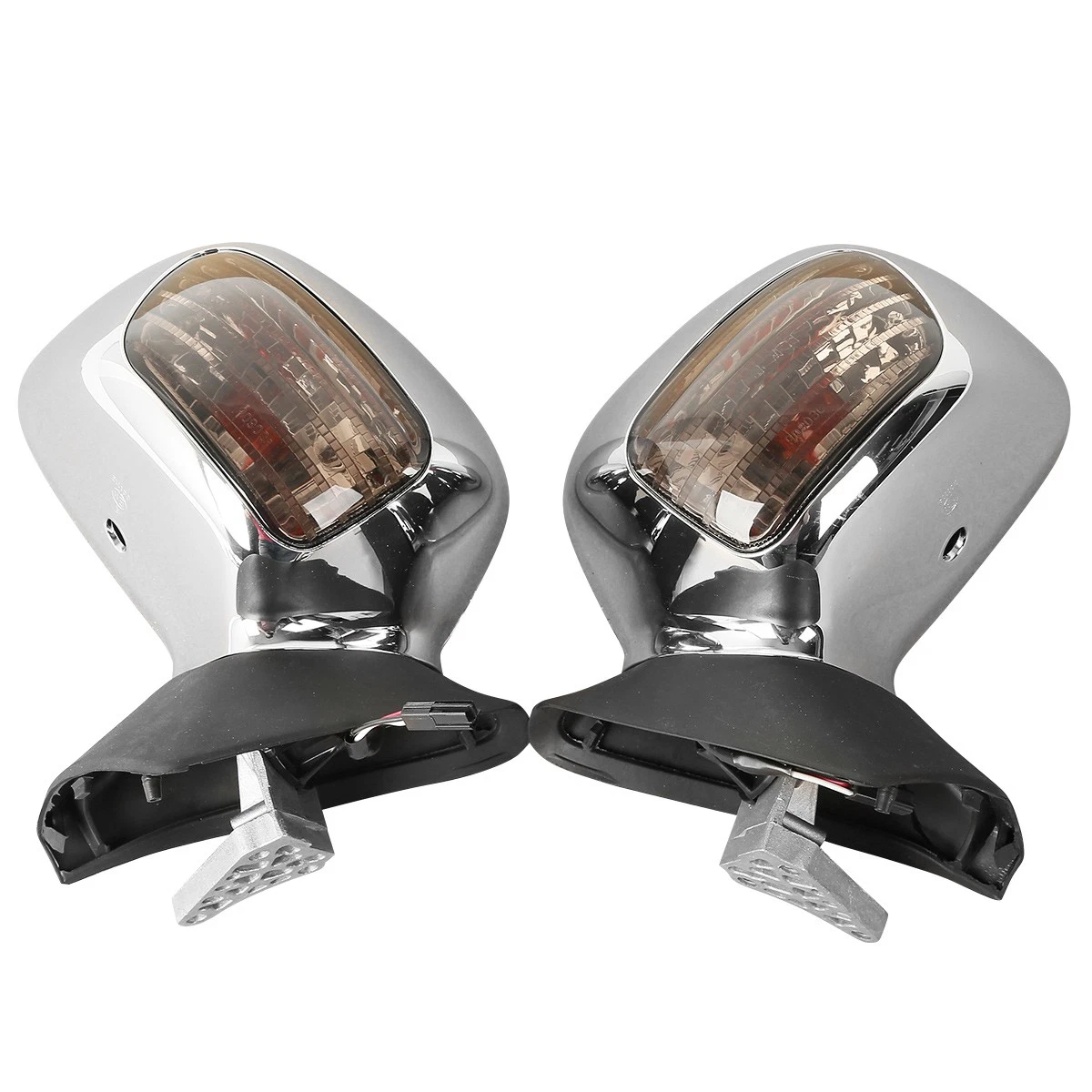 Rearview Mirrors W/ Turn Signals Lens For Honda Goldwing GL1800 2001-2017 2010