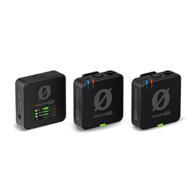 WIPRO RODE WIRELESS GO PRO Professionelles kabelloses 2-Kanal-Mikrofonsystem