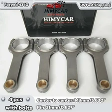 Connecting Rods for Vauxhall Opel C20LET Z20LET C20XE 2.0L Forged 4340 H-Beam