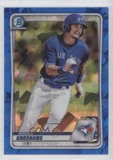 2020 Bowman Chrome Draft Sapphire Edition Jordan Groshans #BD-32 6u5