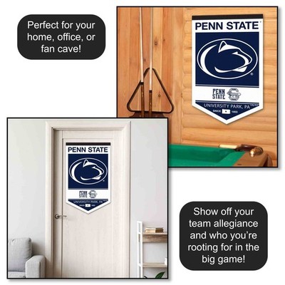 Penn State Nittany Lions Heritage Logo History Banner Pennant | eBay