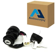 Amhousejoy Ignition Key Switch Fit for Yamaha ATV Raptor 660 YFM660 2001-2005...