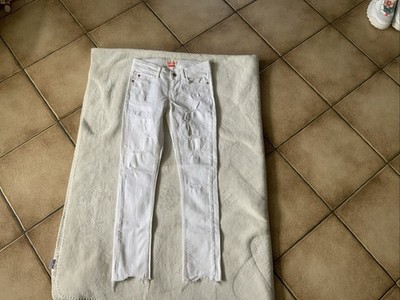Vingino Jeans, weiß, zerfetzt, cool, Gr. 140, einfach toll, 1A Qualität 