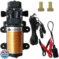 Steauty Portable DC 12V Electric Gasoline Transfer Pump, with 75W DC Motor, M