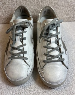 Golden Goose Superstar GGDB Leather Low Top Sneakers Skate Shoes 40