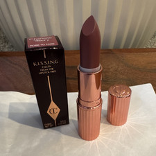 Charlotte Tilbury K.I.S.S.I.N.G Satin Stick Lipstick Rose To Fame 0.12 oz