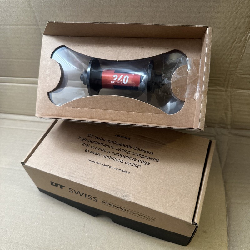 DT Swiss 240 EXP Classic Front Hub 24 Hole Rim Brake RRP £160