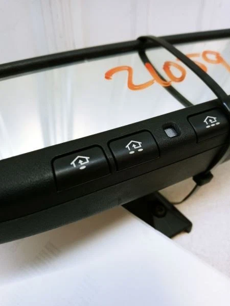 Espejo retrovisor Kia Sedona 2006 con abridor de garaje y atenuación OEM usado probado Foto 3 de 4