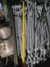 Turnbuckle drop forged Hot Dipped Galvanized Steel  Eye Jaw Clevis Free ShipN-4)
