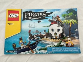 LEGO Pirates: Treasure Island (70411), complete set with instruction book