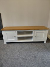 Bromley White Wide TV Unit For TVs Up To 55”